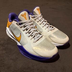 Nike Zoom Kobe V 'Lakers Home"